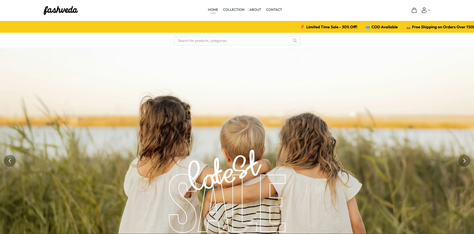 ecommerce app - Project Screenshot